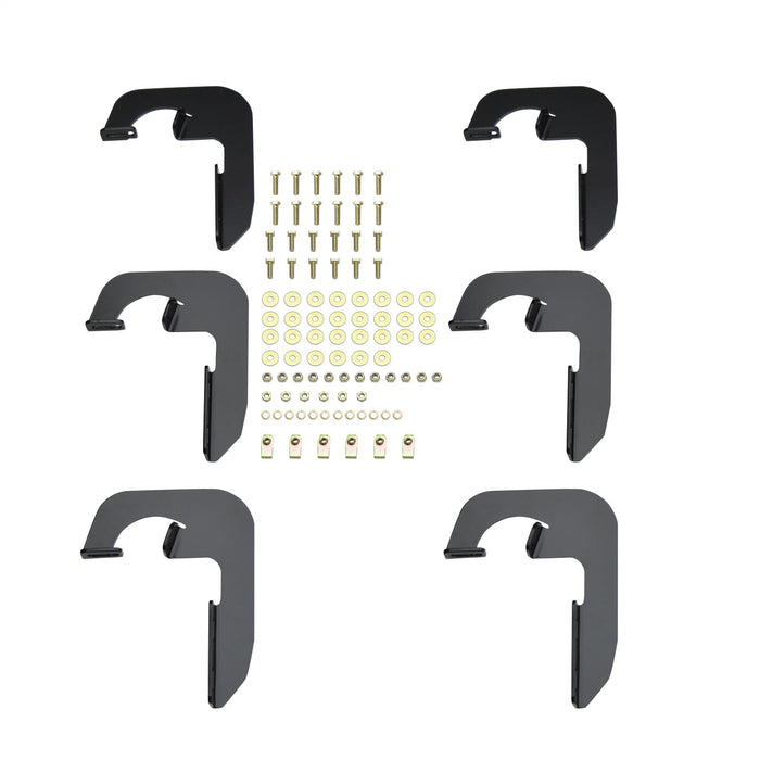 Westin 27-2145 Running Board Mount Kit; Black Finish; For Double Cab; - Truck Part Superstore