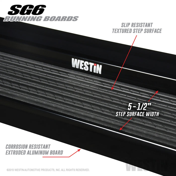 Westin 27-64735 SG6 Running Boards - Truck Part Superstore