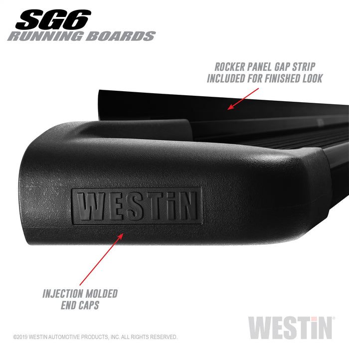 Westin 27-64745 SG6 Running Boards - Truck Part Superstore