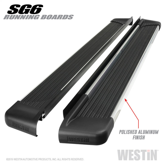 Westin 27-64750 SG6 Running Boards - Truck Part Superstore