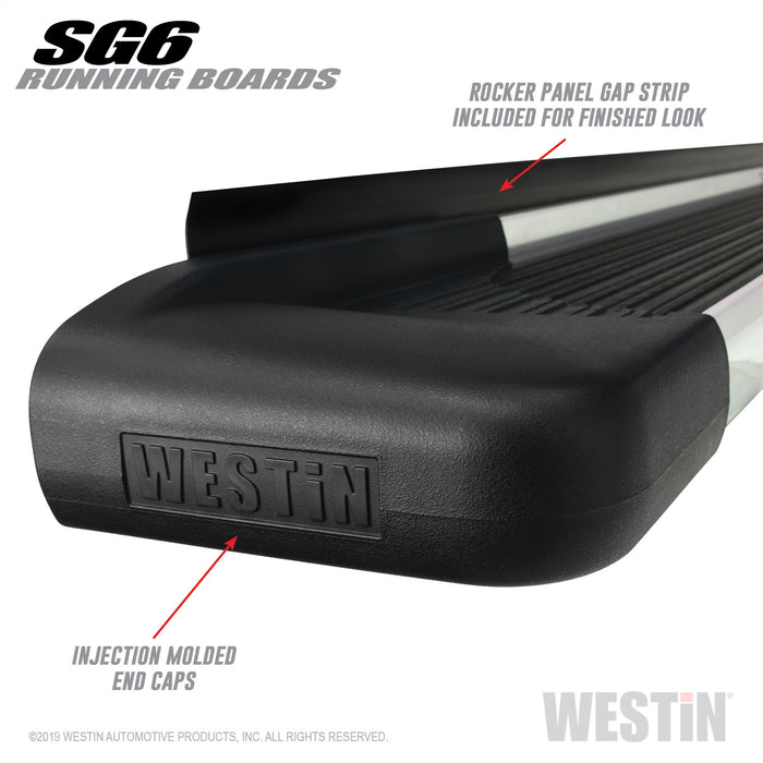 Westin 27-64760 SG6 Running Boards - Truck Part Superstore