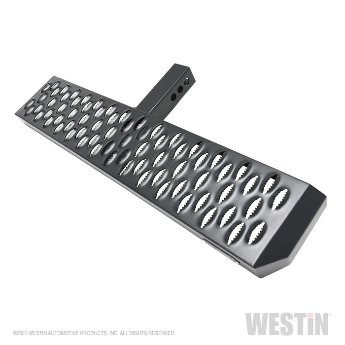 Westin 27-70015 Grate Steps Hitch Step; 34 in. Step For 2 in. Receiver; Textured Black; - Truck Part Superstore