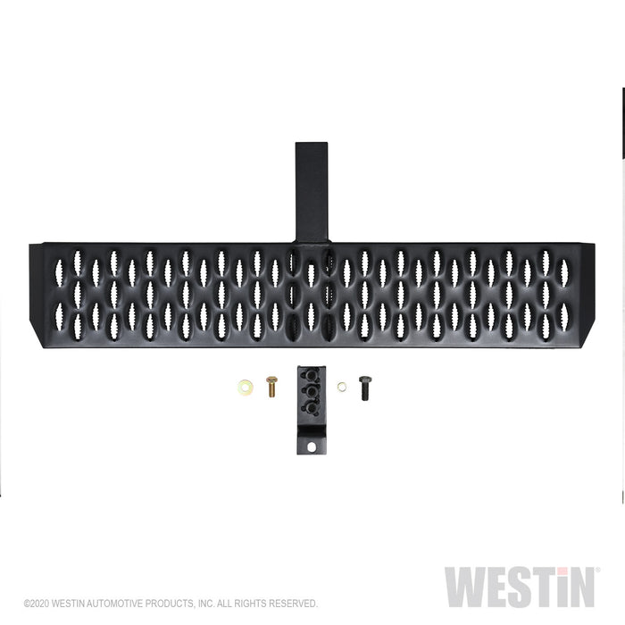 Westin 27-70015 Grate Steps Hitch Step; 34 in. Step For 2 in. Receiver; Textured Black; - Truck Part Superstore