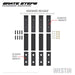 Westin 27-74705 Grate Steps Running Boards; Textured Black; 54 in.; Mount Kit Not Included; - Truck Part Superstore
