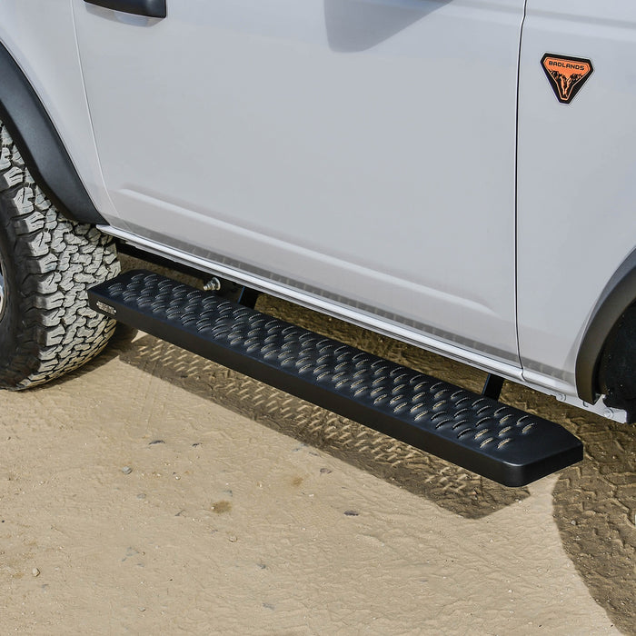 Westin 27-74705 Grate Steps Running Boards; Textured Black; 54 in.; Mount Kit Not Included; - Truck Part Superstore