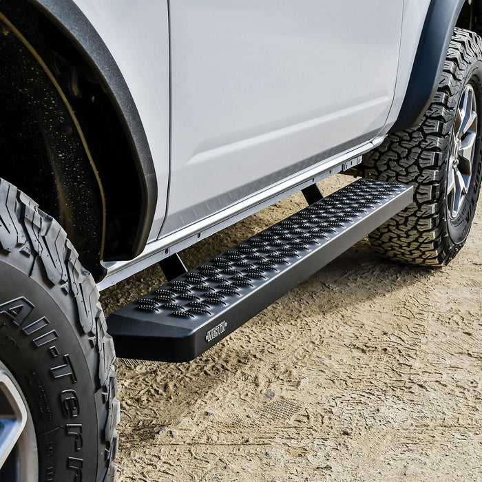 Westin 27-74705 Grate Steps Running Boards; Textured Black; 54 in.; Mount Kit Not Included; - Truck Part Superstore