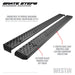 Westin 27-74735 Grate Steps Running Boards; Textured Black; 79 in.; Mount Kit Not Included; - Truck Part Superstore