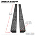 Westin 27-74745 Grate Steps Running Boards; Textured Black; 90 in.; Mount Kit Not Included; - Truck Part Superstore