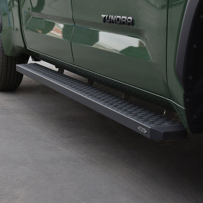 Westin 27-74745 Grate Steps Running Boards; Textured Black; 90 in.; Mount Kit Not Included; - Truck Part Superstore