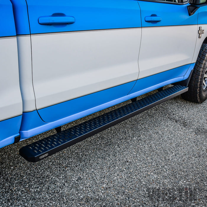 Westin 27-74745 Grate Steps Running Boards; Textured Black; 90 in.; Mount Kit Not Included; - Truck Part Superstore