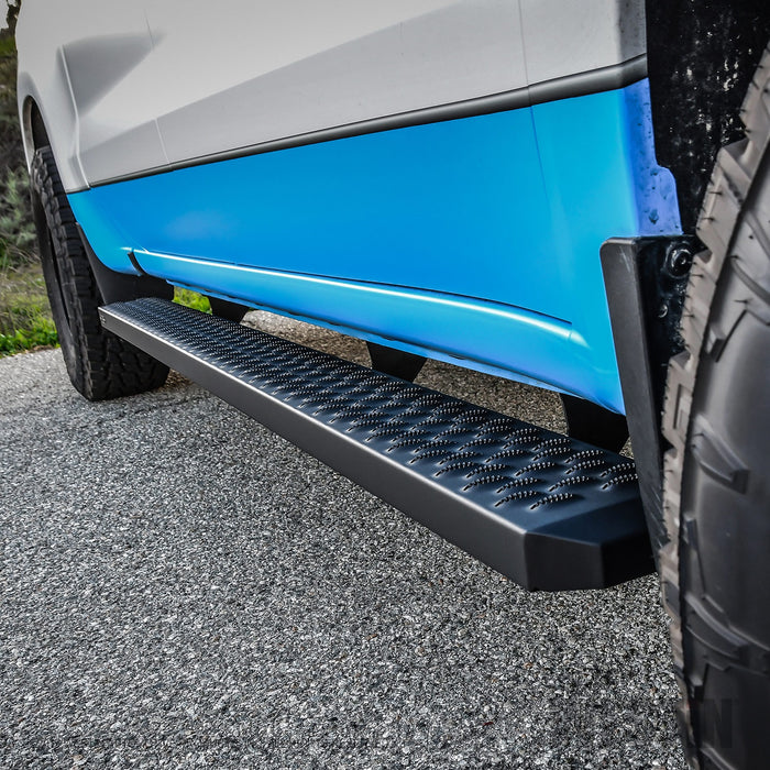 Westin 27-74745 Grate Steps Running Boards; Textured Black; 90 in.; Mount Kit Not Included; - Truck Part Superstore