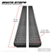 Westin 27-74755 Grate Steps Running Boards; Textured Black; 86 in.; Mount Kit Not Included; - Truck Part Superstore