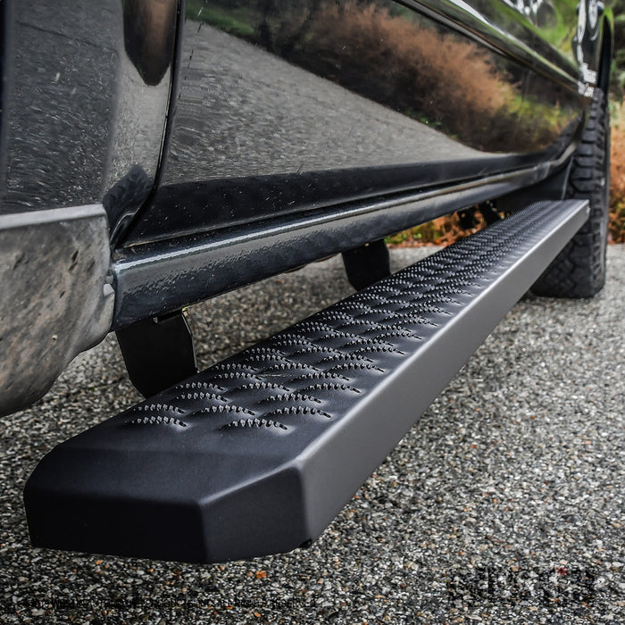 Westin 27-74755 Grate Steps Running Boards; Textured Black; 86 in.; Mount Kit Not Included; - Truck Part Superstore