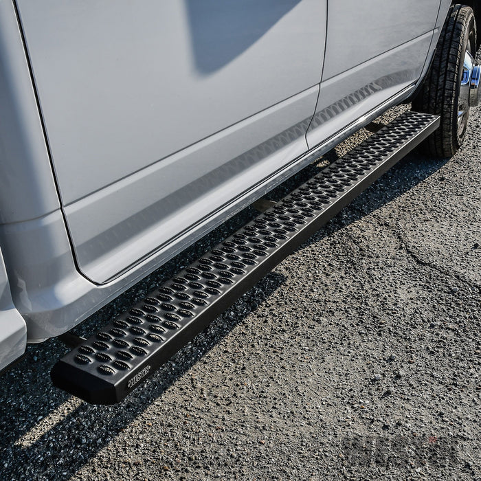 Westin 27-74765 Grate Steps Running Boards; Textured Black; 83 in.; Mount Kit Not Included; - Truck Part Superstore