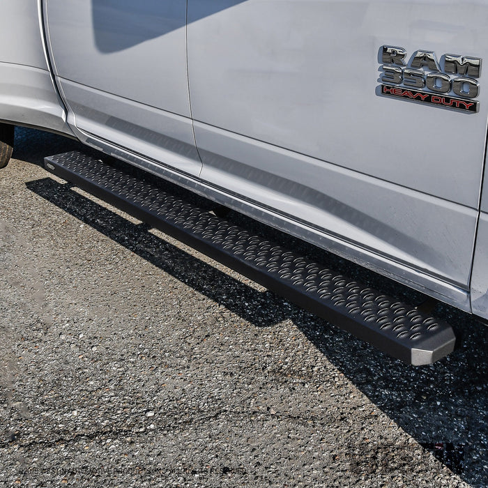 Westin 27-74765 Grate Steps Running Boards; Textured Black; 83 in.; Mount Kit Not Included; - Truck Part Superstore