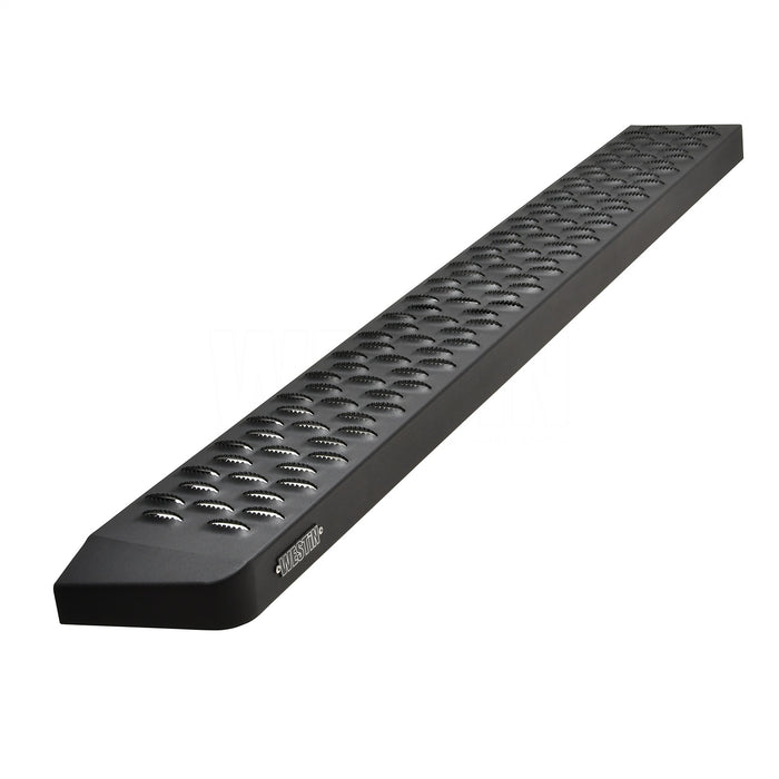 Westin 27-80025 Grate Steps Running Boards; Textured Black; Single 54 in. Rear; - Truck Part Superstore