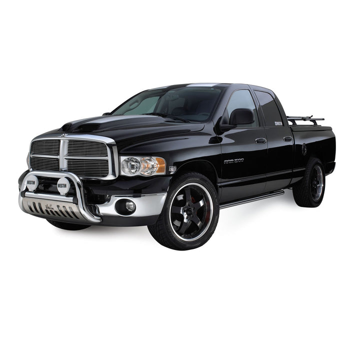 Westin 28-0030 Sport Tubes; Chrome Plated Stainless Steel; For Quad Cab; - Truck Part Superstore