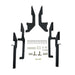 Westin 28-21040 Stylized Running Boards; Stainless Steel; 73 in. Length; Mount Kit Included; - Truck Part Superstore