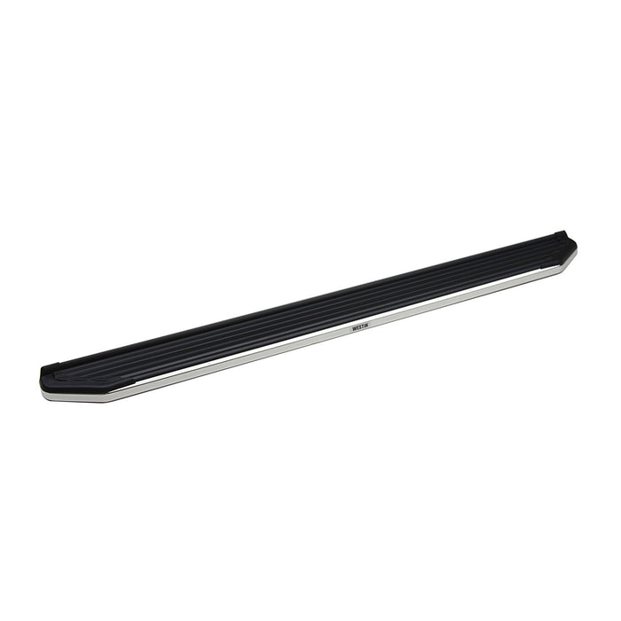 Westin 28-21140 Stylized Running Boards; Stainless Steel; 75 in. Length; Mount Kit Included; - Truck Part Superstore