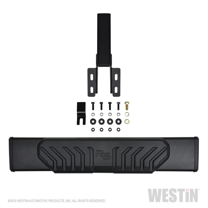 Westin 28-50015 R5 Hitch Step; 27 in. Step; 2 in. Receiver; Black; - Truck Part Superstore