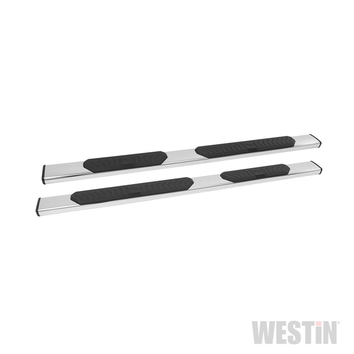 Westin 28-51140 R5 Nerf Step Bars; 5 in. Stainless Steel; Incl. Hardware; No Drilling Required; - Truck Part Superstore