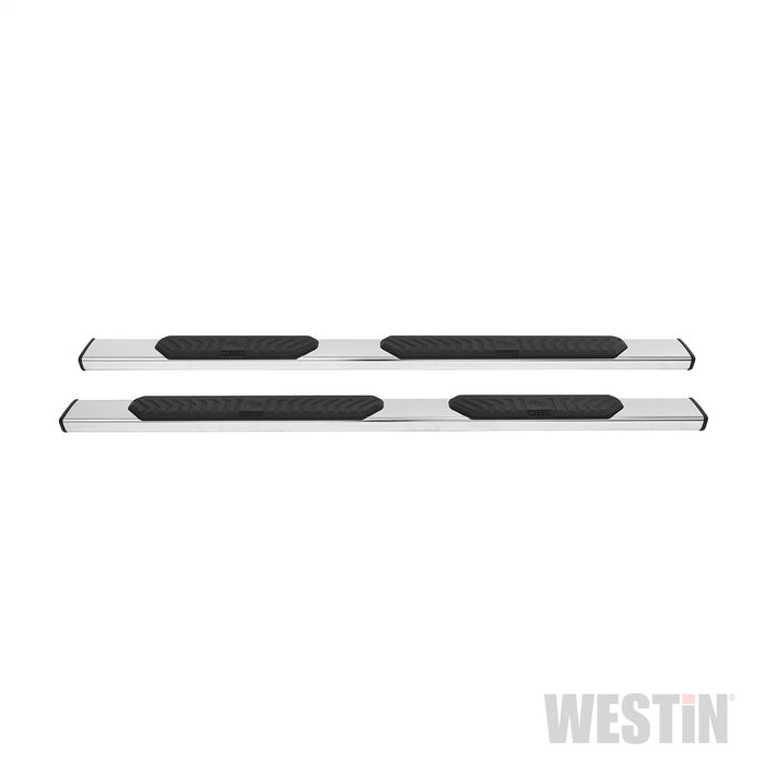 Westin 28-51140 R5 Nerf Step Bars; 5 in. Stainless Steel; Incl. Hardware; No Drilling Required; - Truck Part Superstore
