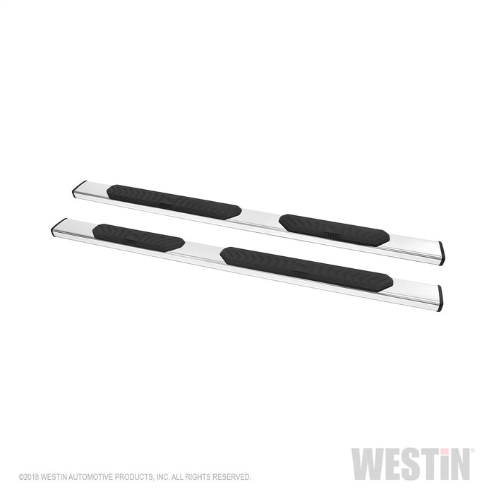 Westin 28-51210 R5 Nerf Step Bars; 5 in. Stainless Steel; Incl. Hardware; No Drilling Required; - Truck Part Superstore