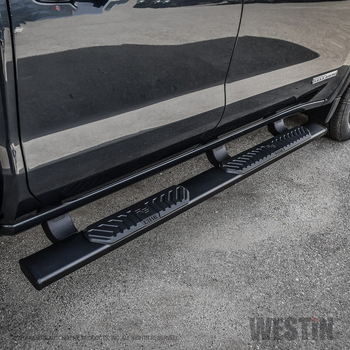 Westin 28-51265 R5 Nerf Step Bars; 5 in. Black; Incl. Hardware; No Drilling Required; - Truck Part Superstore