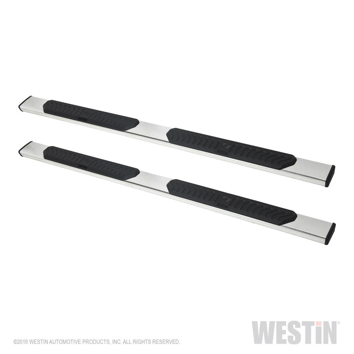 Westin 28-51270 R5 Nerf Step Bars; 5 in. Stainless Steel; Incl. Hardware; No Drilling Required; - Truck Part Superstore
