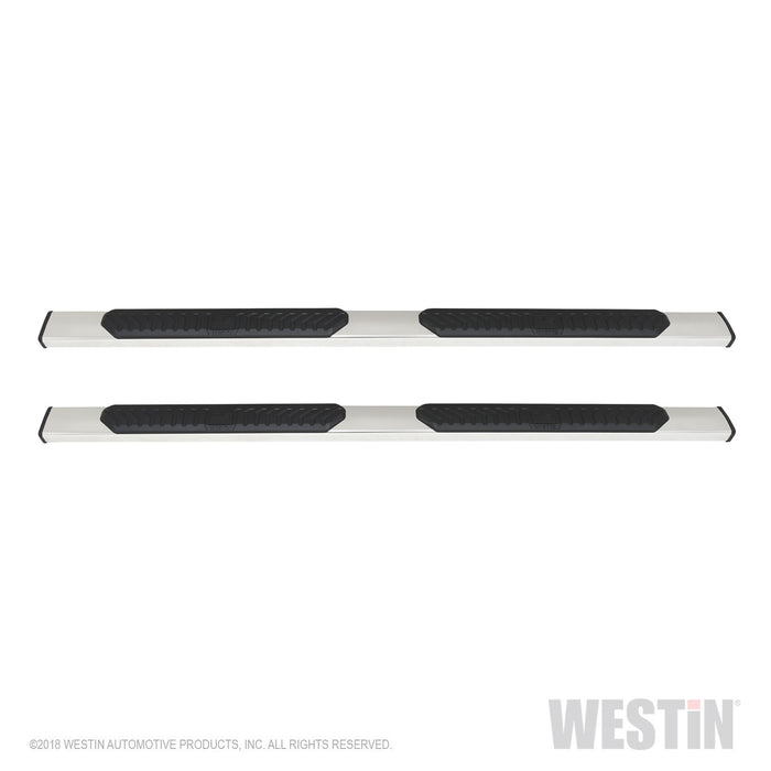 Westin 28-51270 R5 Nerf Step Bars; 5 in. Stainless Steel; Incl. Hardware; No Drilling Required; - Truck Part Superstore