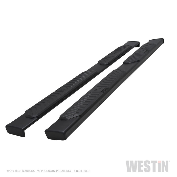 Westin 28-51285 R5 Nerf Step Bars; 5 in. Black Aluminum; Incl. Hardware; No Drilling Required; - Truck Part Superstore