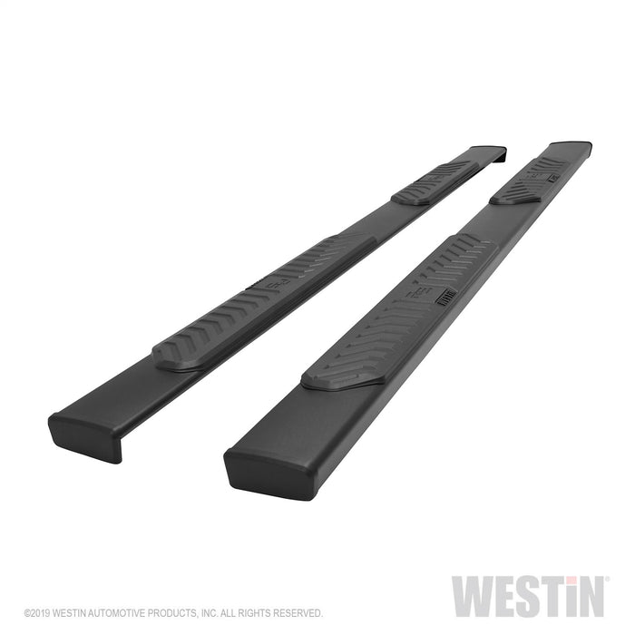 Westin 28-51325 R5 Nerf Step Bars; Textured Black; Aluminum; - Truck Part Superstore