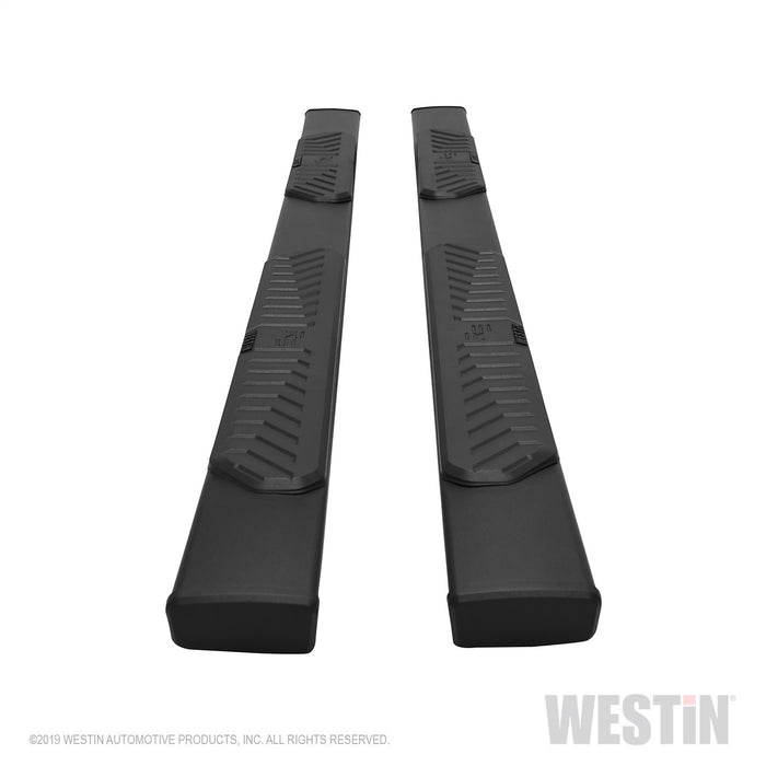 Westin 28-51325 R5 Nerf Step Bars; Textured Black; Aluminum; - Truck Part Superstore