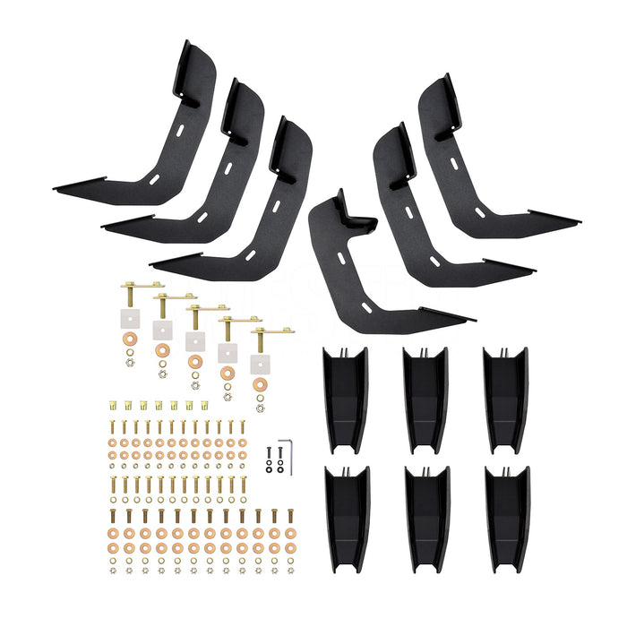 Westin 28-521055 R5 XD Nerf Step Bars; 5 in. Black; Incl. Hardware; No Drilling Required; - Truck Part Superstore