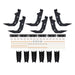 Westin 28-521095 R5 XD Nerf Step Bars; 5 in. Black; Incl. Hardware; No Drilling Required; - Truck Part Superstore