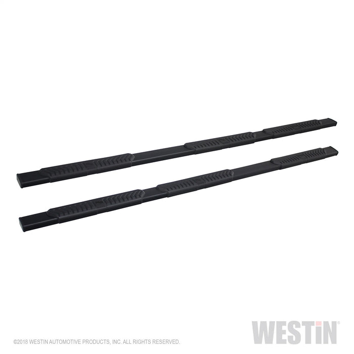 Westin 28-534315 R5 Modular Wheel to Wheel Nerf Step Bars; 5 in. Black; Incl. Hardware; - Truck Part Superstore