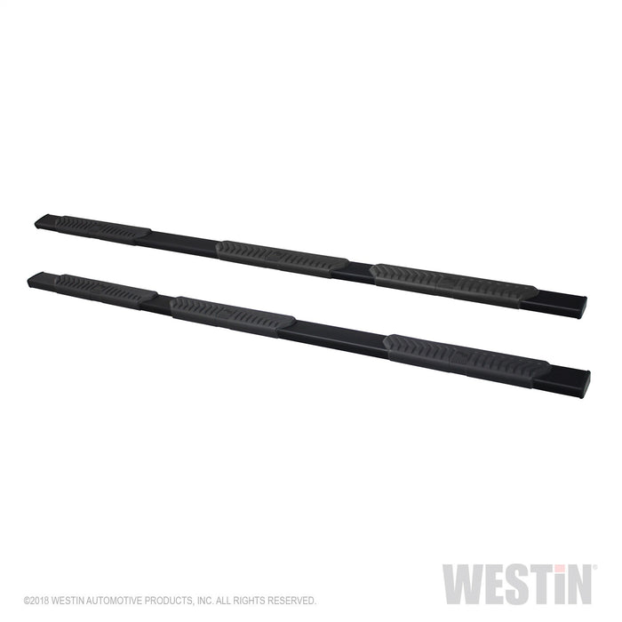 Westin 28-534315 R5 Modular Wheel to Wheel Nerf Step Bars; 5 in. Black; Incl. Hardware; - Truck Part Superstore
