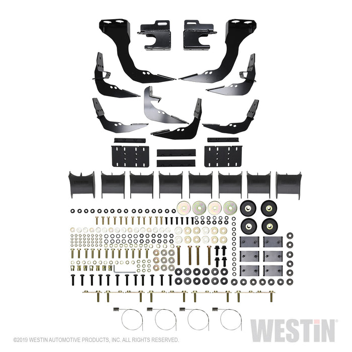 Westin 28-534345 R5 Modular Wheel to Wheel Nerf Step Bars - Truck Part Superstore