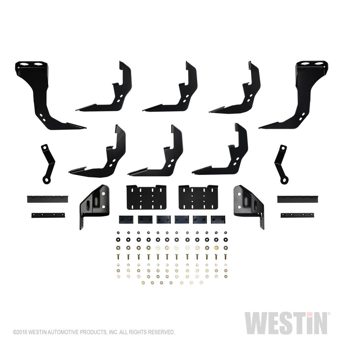 Westin 28-534685 R5 Modular Wheel to Wheel Nerf Step Bars - Truck Part Superstore