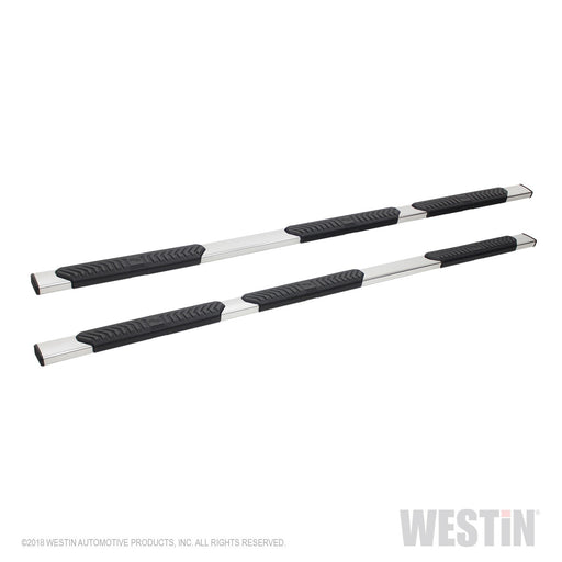 Westin 28-534690 R5 Modular Wheel to Wheel Nerf Step Bars; 5 in. Stainless Steel; Incl. Hardware; - Truck Part Superstore