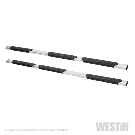 Westin 28-534690 R5 Modular Wheel to Wheel Nerf Step Bars; 5 in. Stainless Steel; Incl. Hardware; - Truck Part Superstore