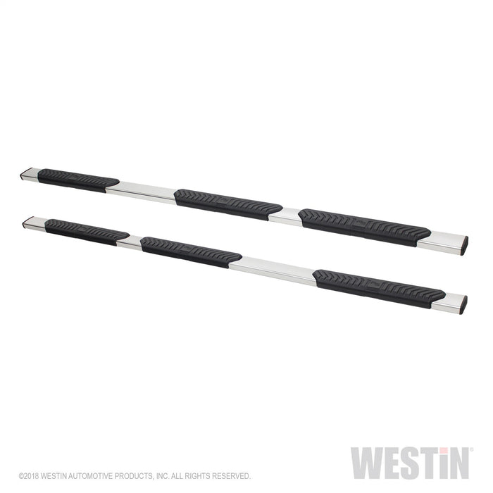 Westin 28-534690 R5 Modular Wheel to Wheel Nerf Step Bars; 5 in. Stainless Steel; Incl. Hardware; - Truck Part Superstore