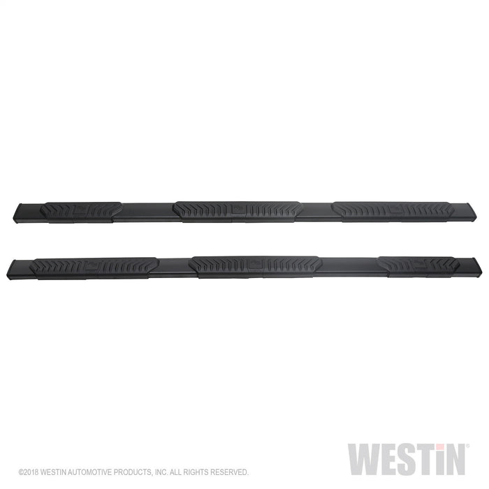 Westin 28-534695 R5 Modular Wheel to Wheel Nerf Step Bars; 5 in. Black; Incl. Hardware; - Truck Part Superstore