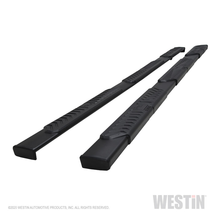 Westin 28-534785 R5 M-Series Wheel-to-Wheel Nerf Step Bars; Textured Black; Steel; - Truck Part Superstore