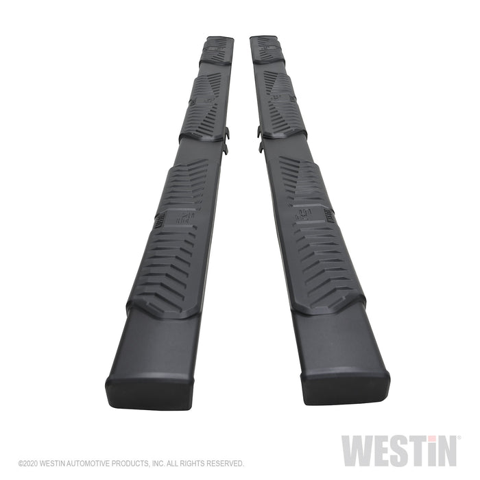 Westin 28-534785 R5 M-Series Wheel-to-Wheel Nerf Step Bars; Textured Black; Steel; - Truck Part Superstore