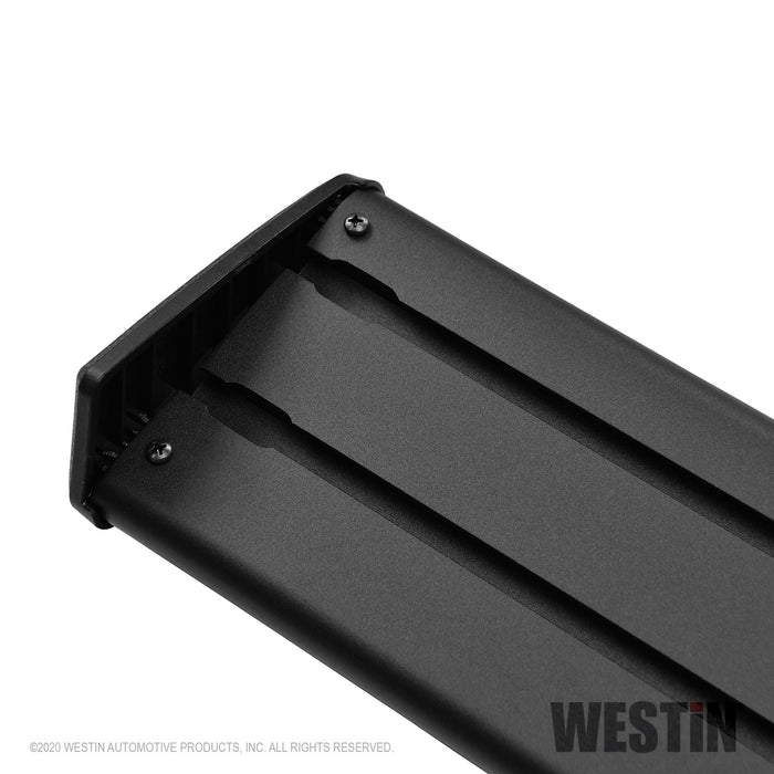 Westin 28-534785 R5 M-Series Wheel-to-Wheel Nerf Step Bars; Textured Black; Steel; - Truck Part Superstore