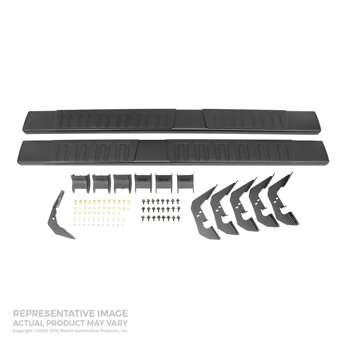 Westin 28-71125 R7 Nerf Step Bars; Black; Mount Kit Included; For Access Cab; - Truck Part Superstore