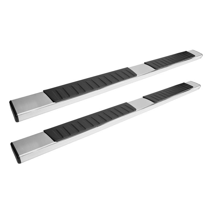 Westin 28-71140 R7 Nerf Step Bars; Stainless Steel; Mount Kit Included; For Double Cab; - Truck Part Superstore