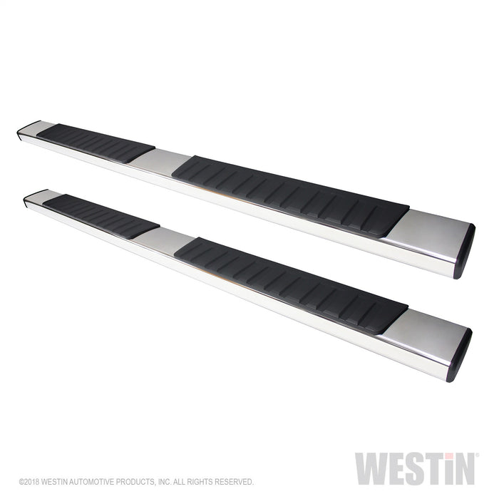 Westin 28-71220 R7 Nerf Step Bars; Stainless Steel; Mount Kit Included; - Truck Part Superstore