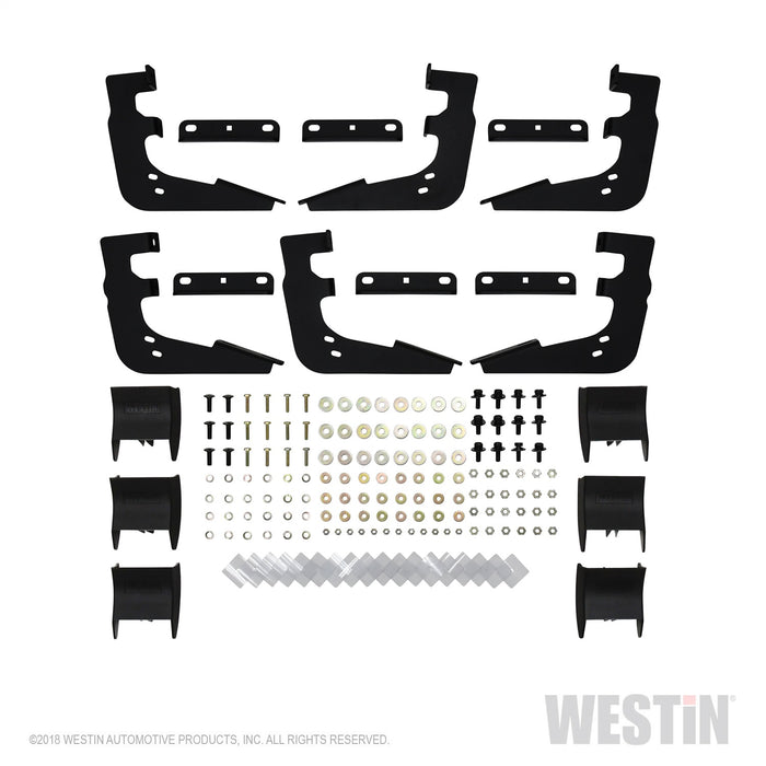 Westin 28-71230 R7 Nerf Step Bars; Stainless Steel; Mount Kit Included; For Quad Cab; - Truck Part Superstore